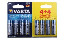 Varta high energy - lr6 - mn1500 - aa - bl. 4+4 gratis - 4906121448