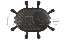 Tristar - Raclette plancha - 8 personen 1200w. - RA2996