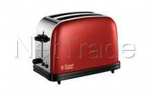 Russell hobbs - Broodrooster colours flame red  long slot - 2139156